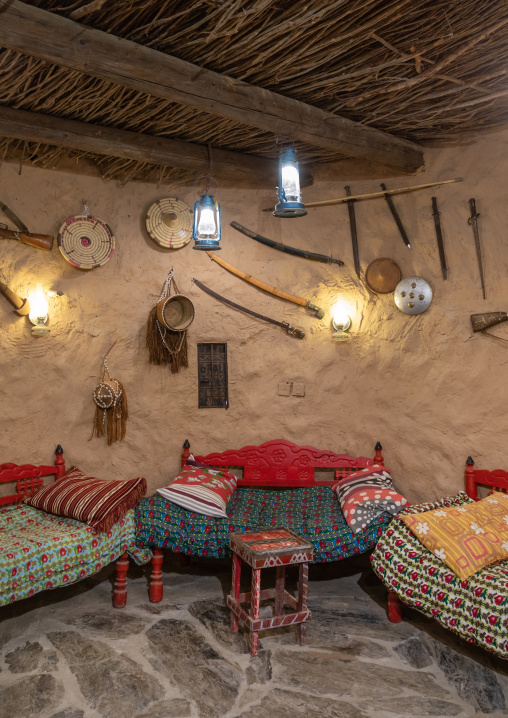 Decoration in al baitul Jabali house, Jizan Province, Jizan, Saudi Arabia
