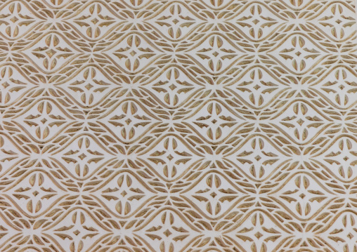 Farasani house with gypsum decoration and frescoes in the heritage village, Jizan Province, Jizan, Saudi Arabia