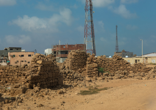 Former german warehouses, Red Sea, Farasan, Saudi Arabia