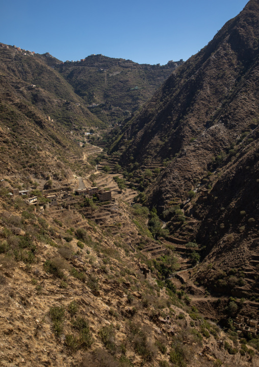 Village in the mountains, Jizan Province, Addayer, Saudi Arabia