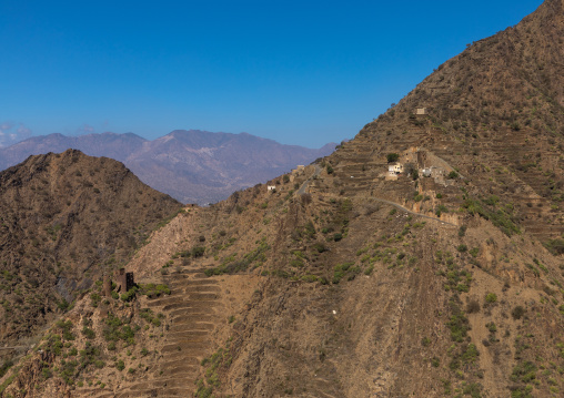 Village in the mountains, Jizan Province, Addayer, Saudi Arabia
