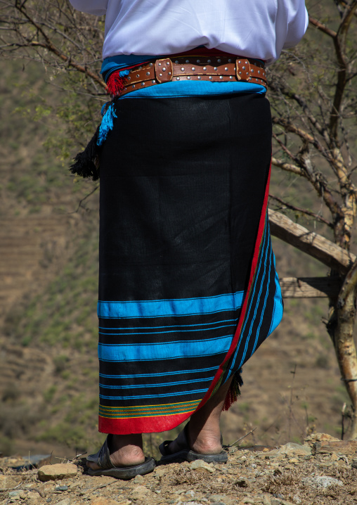 Traditional futa from the south, Jizan Province, Addayer, Saudi Arabia