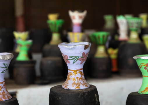 Incense burners, Jizan Province, Mahalah, Saudi Arabia