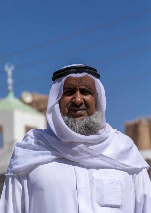 Portrait of a saudi man, Najran Province, Najran, Saudi Arabia