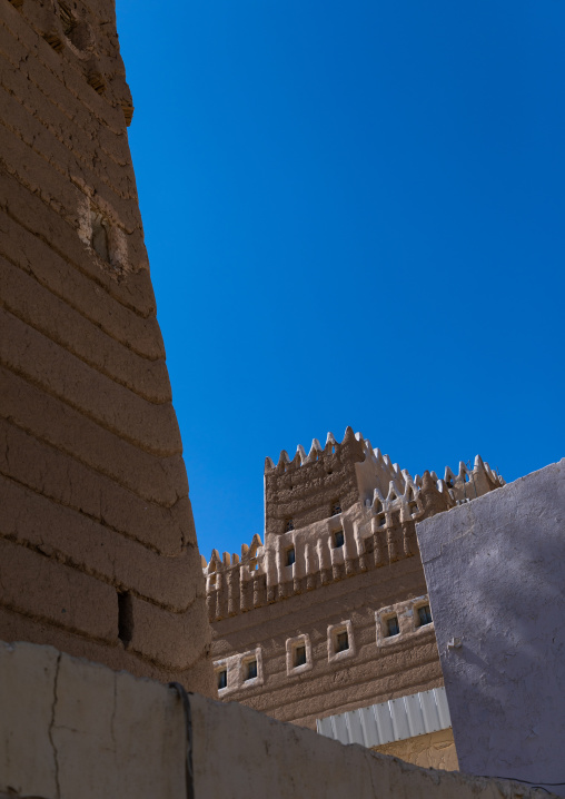Traditional old mud house, Najran Province, Najran, Saudi Arabia