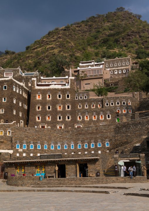 Rijal Almaa heritage village, Asir province, Rijal Alma, Saudi Arabia