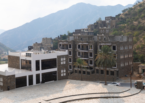 New hotels in Rijal Alma village, Asir province, Rijal Alma, Saudi Arabia