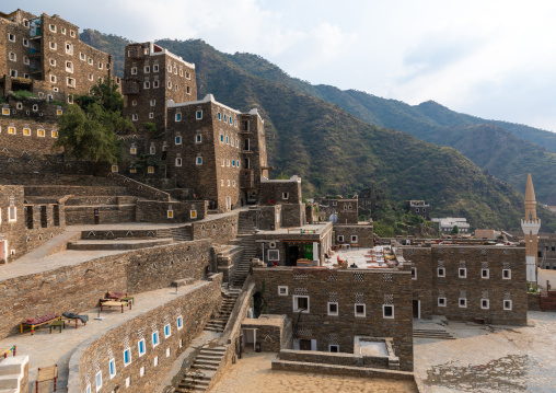 Rijal Almaa heritage village, Asir province, Rijal Alma, Saudi Arabia