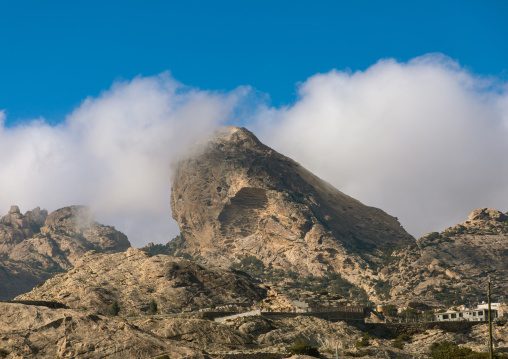 Rocky landscape, Asir province, Abha, Saudi Arabia