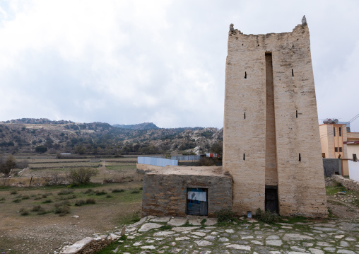 Fortified stone houses, Asir province, Tanomah, Saudi Arabia