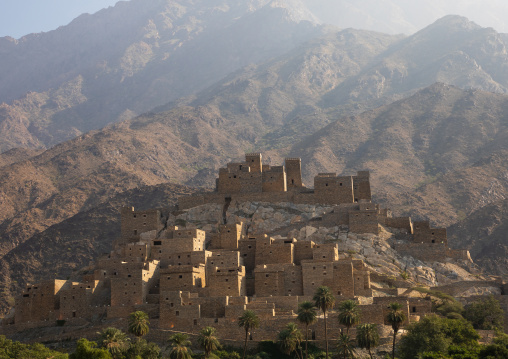 Dhee Ayn marble village, Al-Bahah region, Al Mukhwah, Saudi Arabia