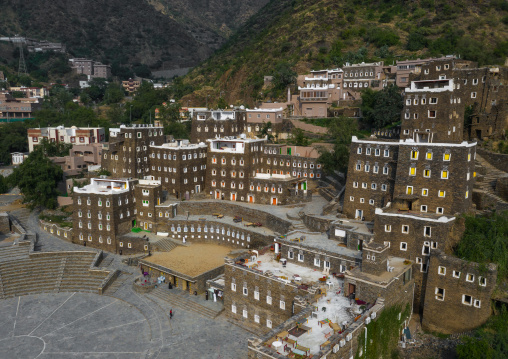 Rijal Almaa heritage village, Asir province, Rijal Alma, Saudi Arabia