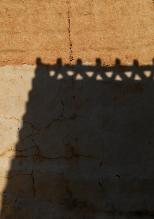 Traditional clay and silt homes in a village, Asir province, Ahad Rufaidah, Saudi Arabia