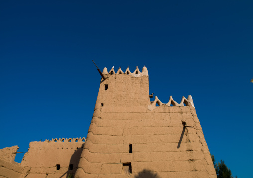 Traditional mud-bricks house, Najran Province, Najran, Saudi Arabia