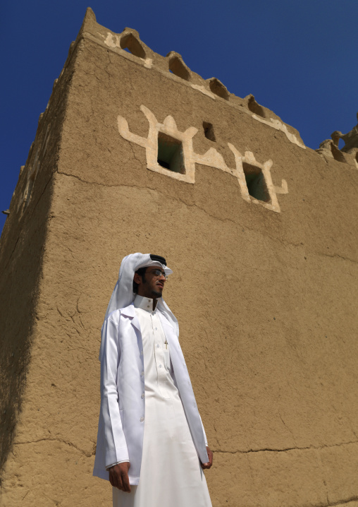 Traditional old multi-storey mud house, Najran Province, Najran, Saudi Arabia