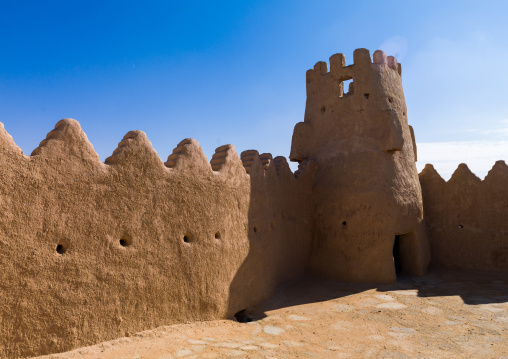 Inside court of qasr zaba al, Al-Jawf Province, Sakaka, Saudi Arabia