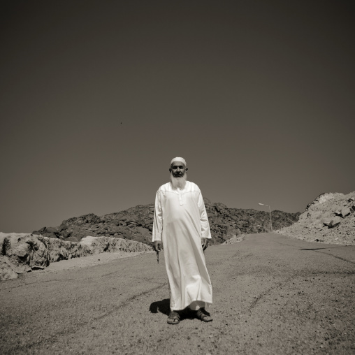 Portrait of a saudi man, Najran Province, Najran, Saudi Arabia