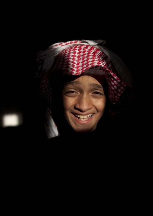 Portrait of a saudi teenage boy, Najran Province, Najran, Saudi Arabia