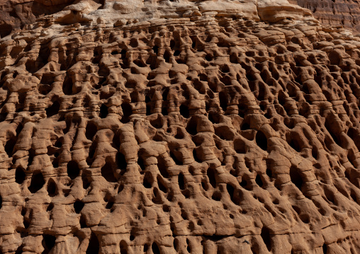Al ula old town rock, Al Madinah Province, Al-Ula, Saudi Arabia