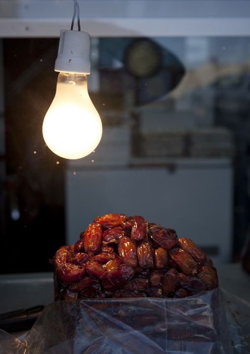 Dates for sale in the souk, Mecca Province, Taif, Saudi Arabia