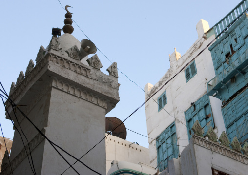 Minaret mosque, Mecca province, Jeddah, Saudi Arabia