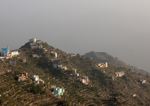 Village in the mountains near the yemeni border, Al-Sarawat, Fifa Mountains, Saudi Arabia