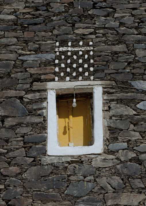 Multi-storey houses made of stones, Rijal Almaa Province, Rijal Alma, Saudi Arabia