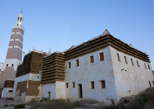 old traditional house, Asir province, Abha, Saudi Arabia