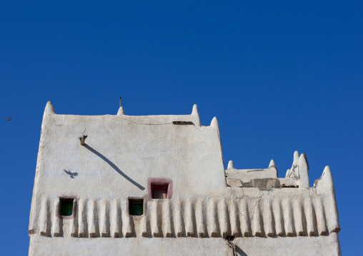 Traditional clay and silt homes in a village, Najran Province, Najran, Saudi Arabia
