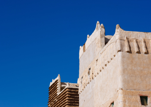 Traditional clay and silt homes in a village, Asir Province, Aseer, Saudi Arabia
