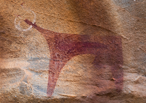 Cave paintings and petroglyphs depicting cows, Woqooyi Galbeed, Laas Geel, Somaliland