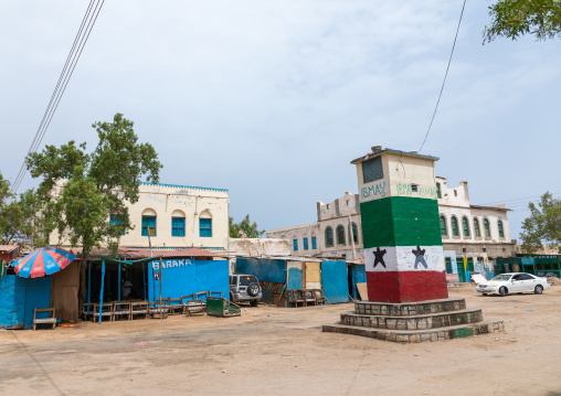 Monument in darole square, Sahil region, Berbera, Somaliland