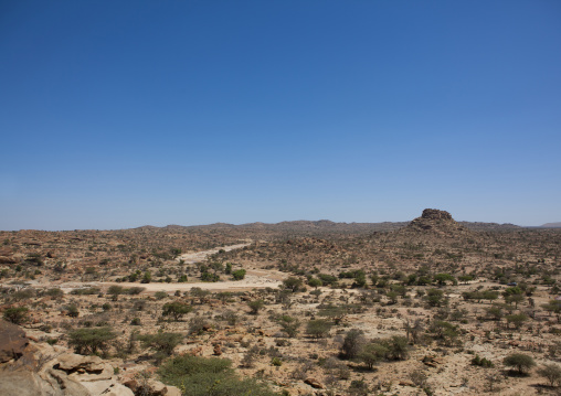 Landscape Of The Las Geel Area, Somaliland