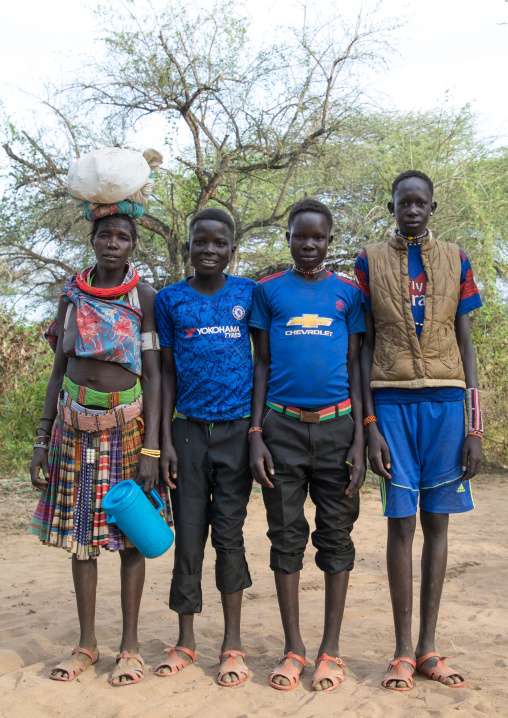 Portrait of Toposa people, Namorunyang State, Kapoeta, South Sudan