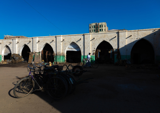 Leather market with its arcades, Kassala State, Kassala, Sudan