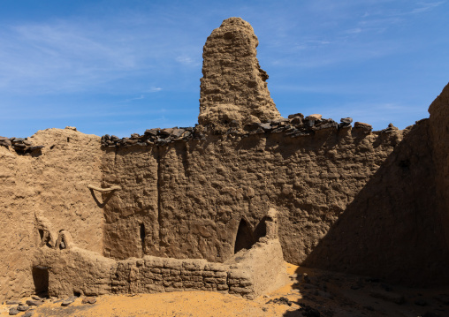 Old mosque, Nubia, Old Dongola, Sudan