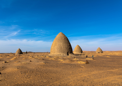 Beehive tombs, Nubia, Old Dongola, Sudan