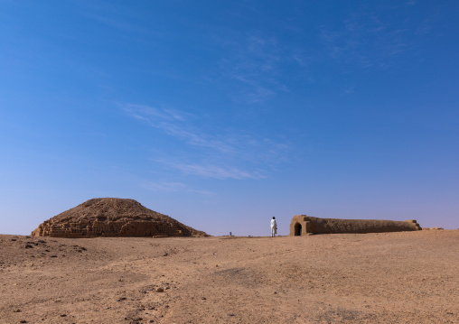 Pyramid in the  the royal cemetery, Northern State, El-Kurru, Sudan