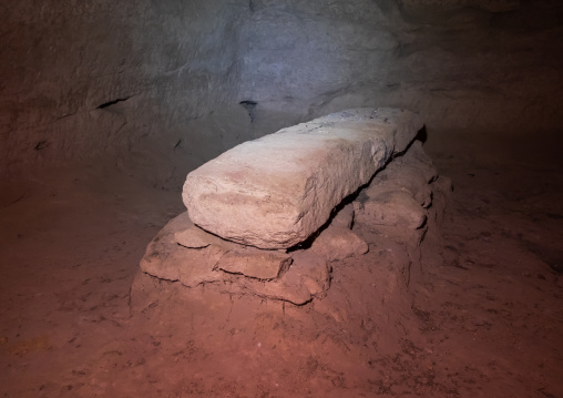 Tomb in the burial chamber in the royal cemetery, Northern State, El-Kurru, Sudan