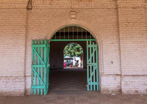 Train station entrance, Northern State, Karima, Sudan