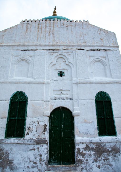 El-Geyf mosque entrance, Red Sea State, Suakin, Sudan