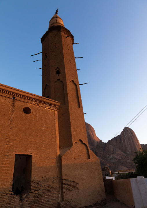 Khatmiyah mosque minaret, Kassala State, Kassala, Sudan