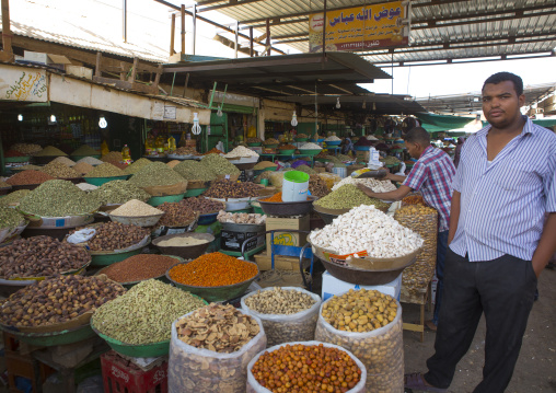 Sudan, Khartoum State, Omdurman, the spice market