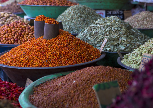 Sudan, Khartoum State, Omdurman, the spice market