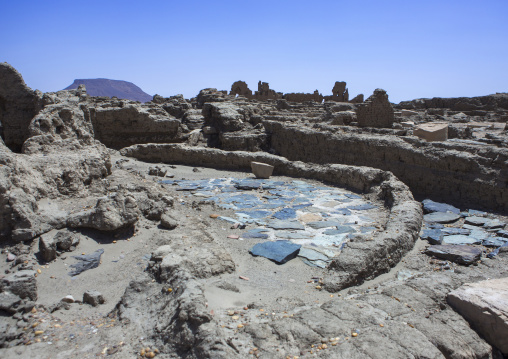 Sudan, Nubia, Sai island, old temple ruins