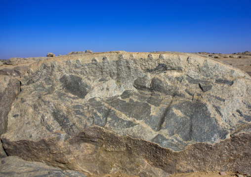 Sudan, Nubia, Tumbus, quarry in an arid area