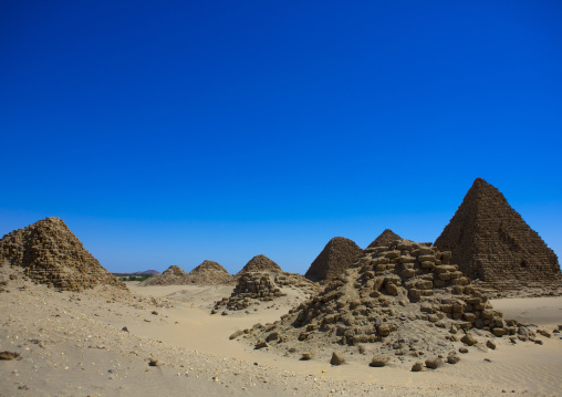 Sudan, Nubia, Nuri, royal pyramids of napata