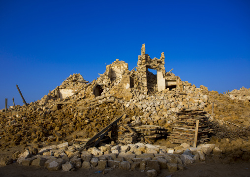 Sudan, Port Sudan, Suakin, ruined ottoman coral buildings