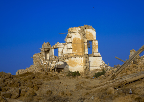 Sudan, Port Sudan, Suakin, ruined ottoman coral buildings
