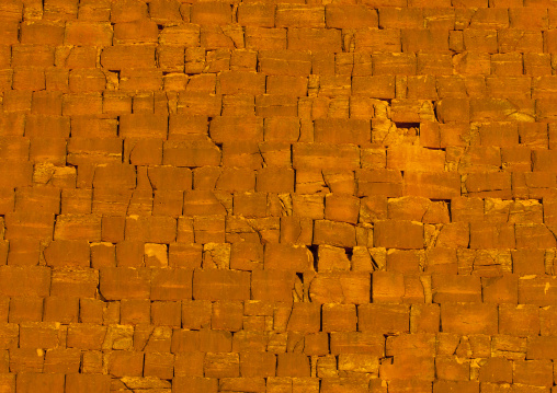 Sudan, Kush, Meroe, pyramids and tombs in royal cemetery